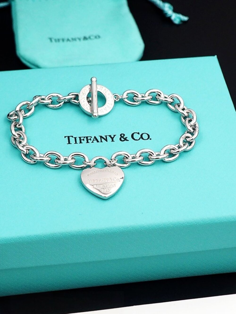 Tiffany Designer Bracelet with Iconic Detailing
